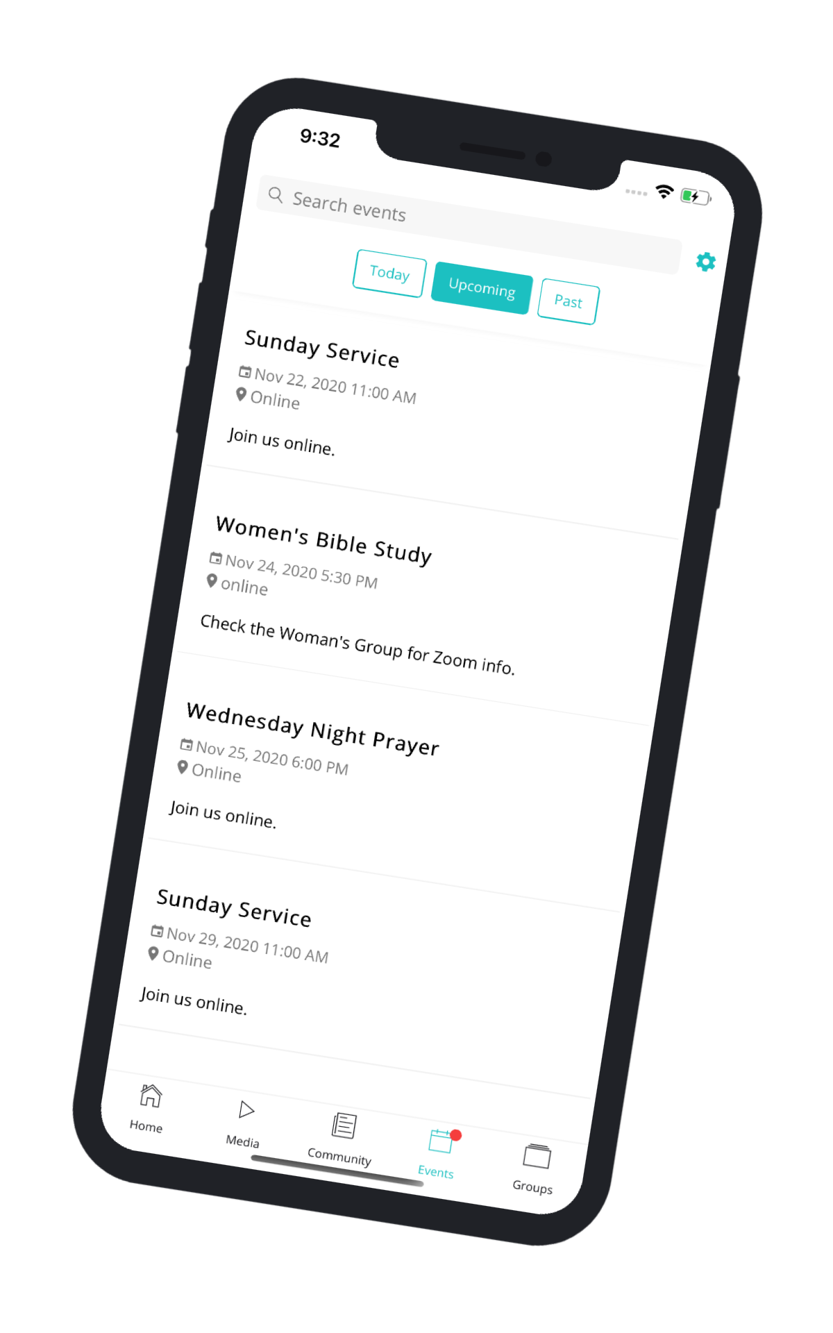 church app for events